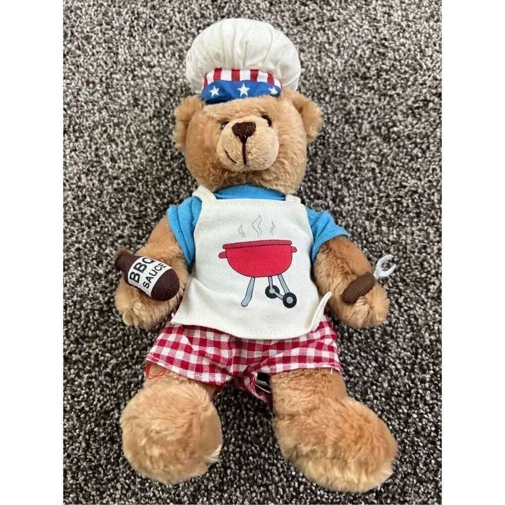 Plushland BAR-B-QUE TEDDY BEAR